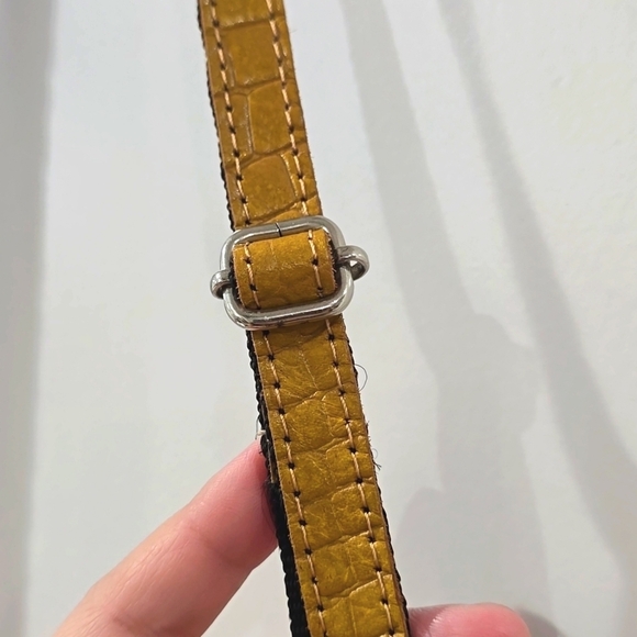 ✨️4/$20 Croc Embossed Small Genuine Leather Crossbody Bag, Removeable Strap - Picture 6 of 16